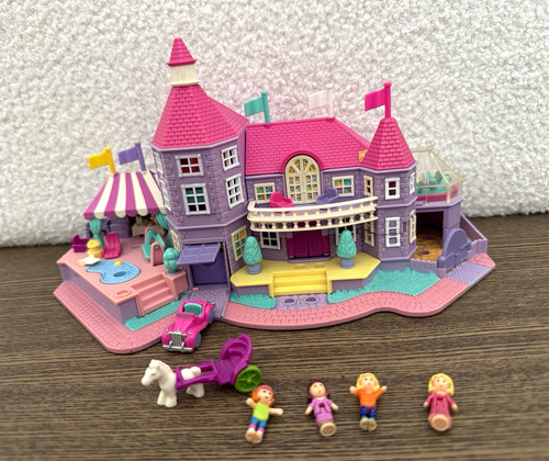 Bluebird polly pocket - pocket, schloss