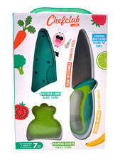 Chefclub Kids Messer für Kinder / Kindermesser mit Fingerschutz
