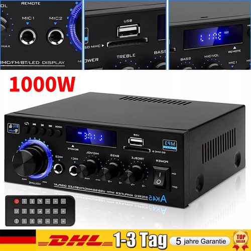 1000w verstärker stereo - 1000w,
