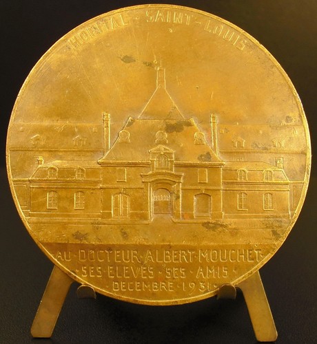 Medaille ansicht krankenhaus - ansicht,