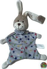TCM Tchibo Schmusetuch Schnuffeltuch Hase Baby Schnullerhalter am Ohr sehr gut