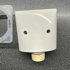 Busch-Jaeger Zentralscheibe 2133-34 IP44 Abdeckung alpinweiß Leitungsauslass