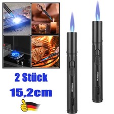 2Stück Sturmfeuerzeug Stabfeuerzeug - Feuerzeug - Gasfeuerzeug - Kaminfeuerzeug
