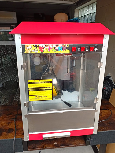Elektrische popcorn maschine - elektrische, popcorn-maschine