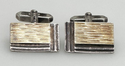 Manschettenknöpfe silber 835 - manschettenknöpfe,