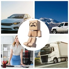 Wackelkopf Holzfigur Lustige