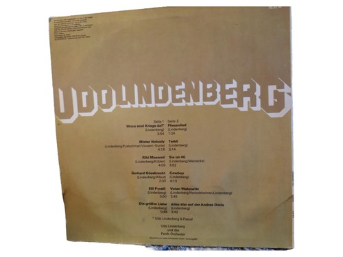 Udo lindenberg vinyl - udo,