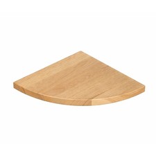 Eckregal aus massivem