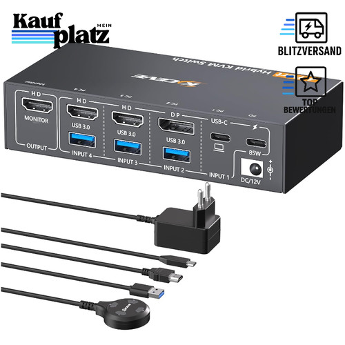 Kvm switch port 60hz - kvm, 4