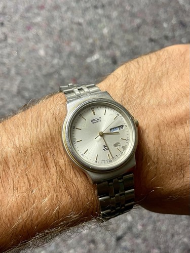Seiko quartz 100 - quartz, tag/datum