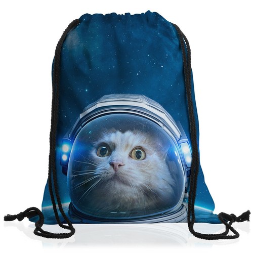 Space cat rucksack - cat, turnbeutel