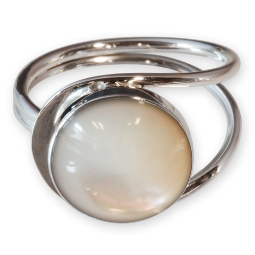 925 silber finger - finger-ring, muschel