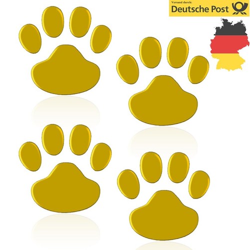 Aufkleber auto hunde katzen - 4x,