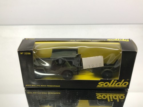 Solido 2256 jeep willys with - willys,