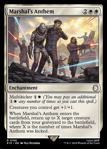 Mtg marshal anthem - *mtg:, marshal's