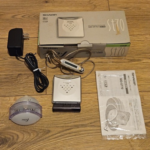 Sharp st70 minidisc mdlp - sharp,