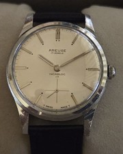 Vintage Armbanduhr Areuse - Handaufzug – Cal. Unitas 6310N