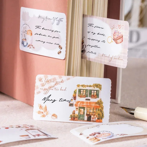 Kaffee notizrolle memo pads - kaffee,