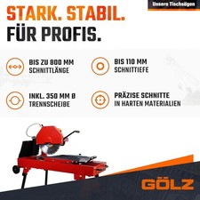 GÖLZ MC 350  Schneidtisch