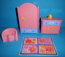 %**Mini Baby Born*Zapf Creation*Schrank*Schrank mit Schublade,Topf*Zubehör***%