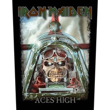 IRON MAIDEN - Aces High Rückenaufnäher Patch Backpatch Merchandise