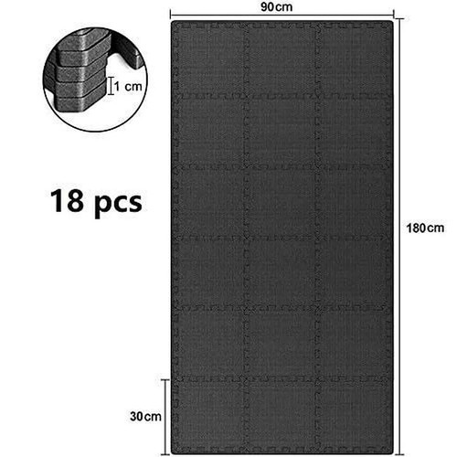 18x puzzlematte 30x30cm - 18x,