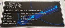Star Wars UCS Sticker for MOC-13999 Darth Vader's Lightsaber by buildbetterbrick