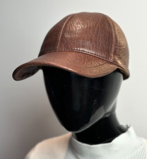 Cap Ledercap Echtleder Cap Rot