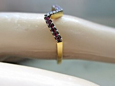 Solid 18k Gelbgold Natürliche