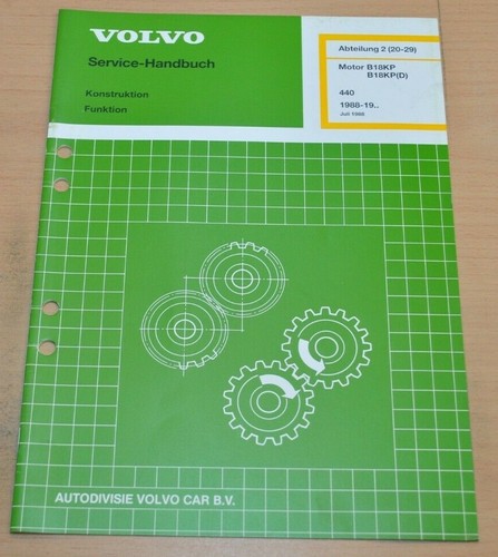 Volvo 440 motor - 440, b18kp