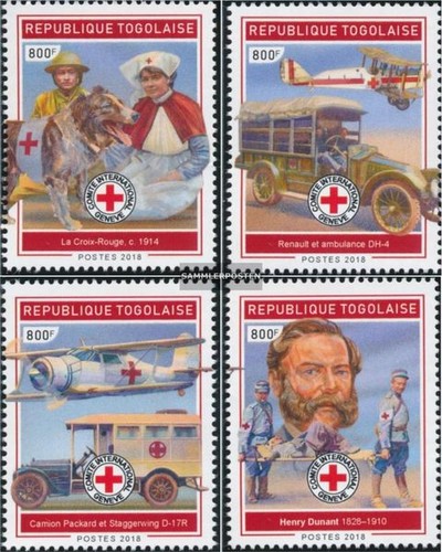 Briefmarken togo 2018 - briefmarken,