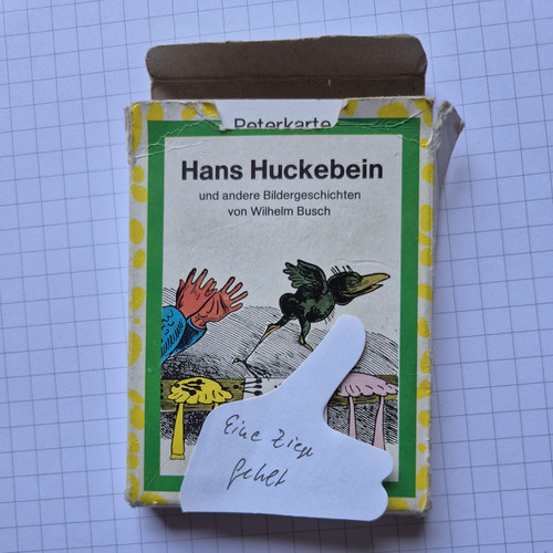 Hans huckebein quartett - hans, ddr