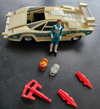 MASK M.A.S.K Kenner 80er Fahrzeug/Flugzeug Stiletto & Actionfigur Gloria Baker