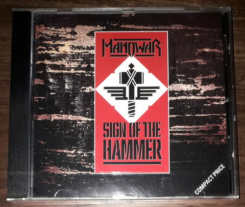 Manowar sign the hammer - manowar,
