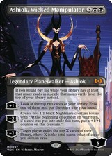 MTG | Ashiok, Wicked Manipulator | WILDS OF ELDRAINE | Extendet Art I Foil ENG 