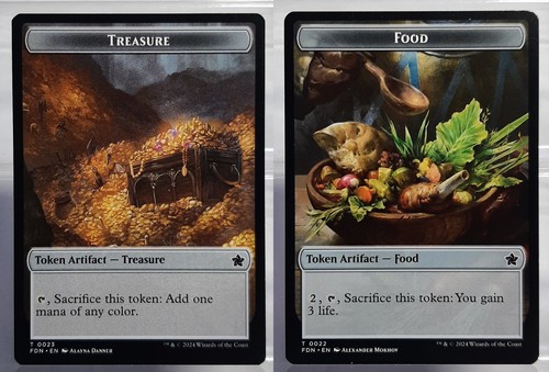Playset treasure food - 4x,