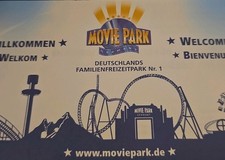 4 Stück Moviepark TICKETs PLUS Parkplatz TICKET 9.11. HALLOWEEN