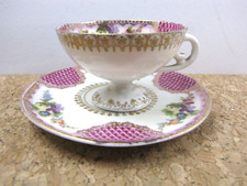 Schlegelmilch? Wien? Porzellan Mokkatasse Motiv Szene mit Putte (B)