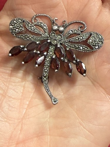 Jugendstil brosche libelle - jugendstil,