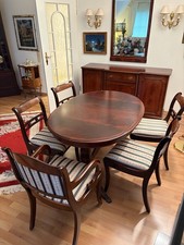 HELDENSE EXCLUSIVE Esstisch mit 6 Stühlen, sehr guter Zustand