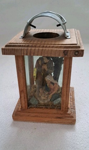 Kleine holz laterne - 11,