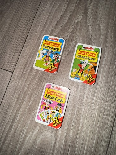 1996 nutella lucky luke - lucky, mini