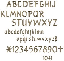 Grabschrift Bronze/Alu •