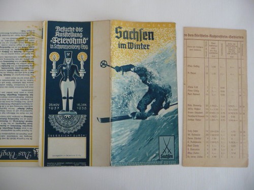 Alter prospekt sachsen - sachsen, im