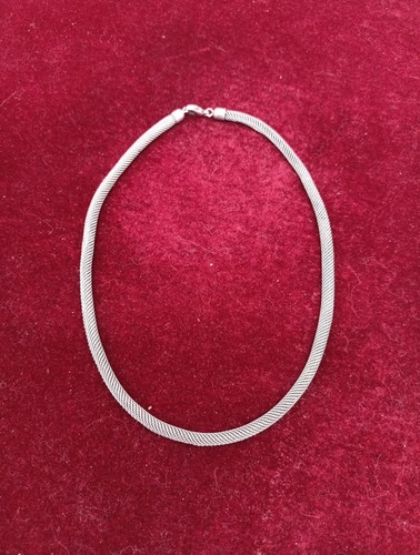 925 silber netz halskette - 925,