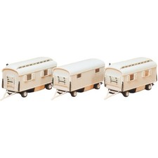 Preiser 20005  Drei Wohnwagen