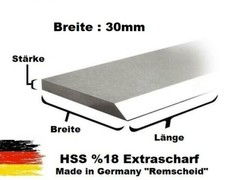 HSS %18 Hobelmesser 60mm -