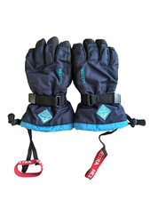 Hestra Handschuhe Skihandschuhe Gr. 5 Kinder blau schwarz