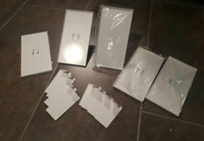 5x Profi Preisschildhalter Preisschild Werbeaufsteller Halterrung weiss metall