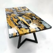 Esstisch Olive Epoxidharz Holz